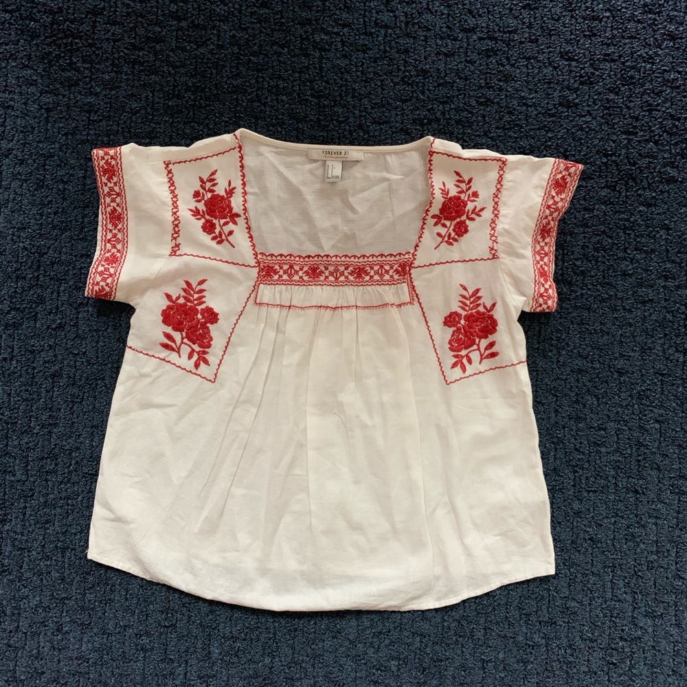 Forever 21 Canvas Top